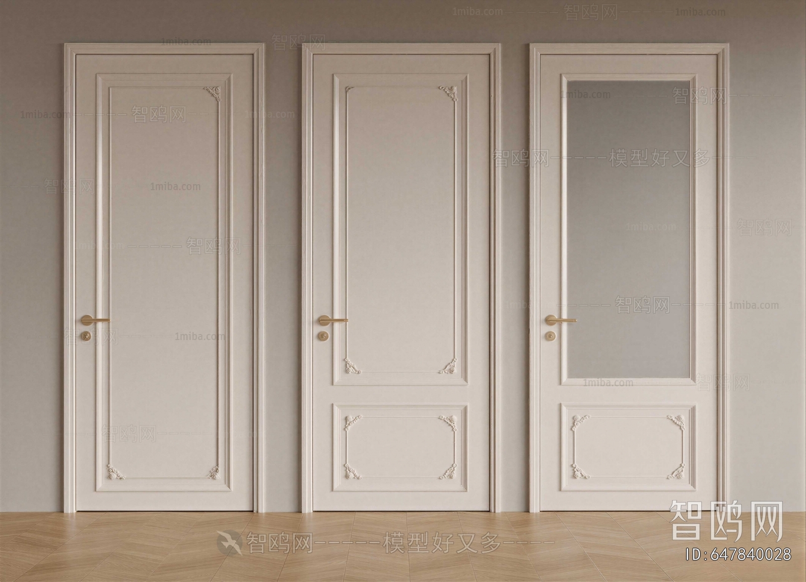 French Style Single Door