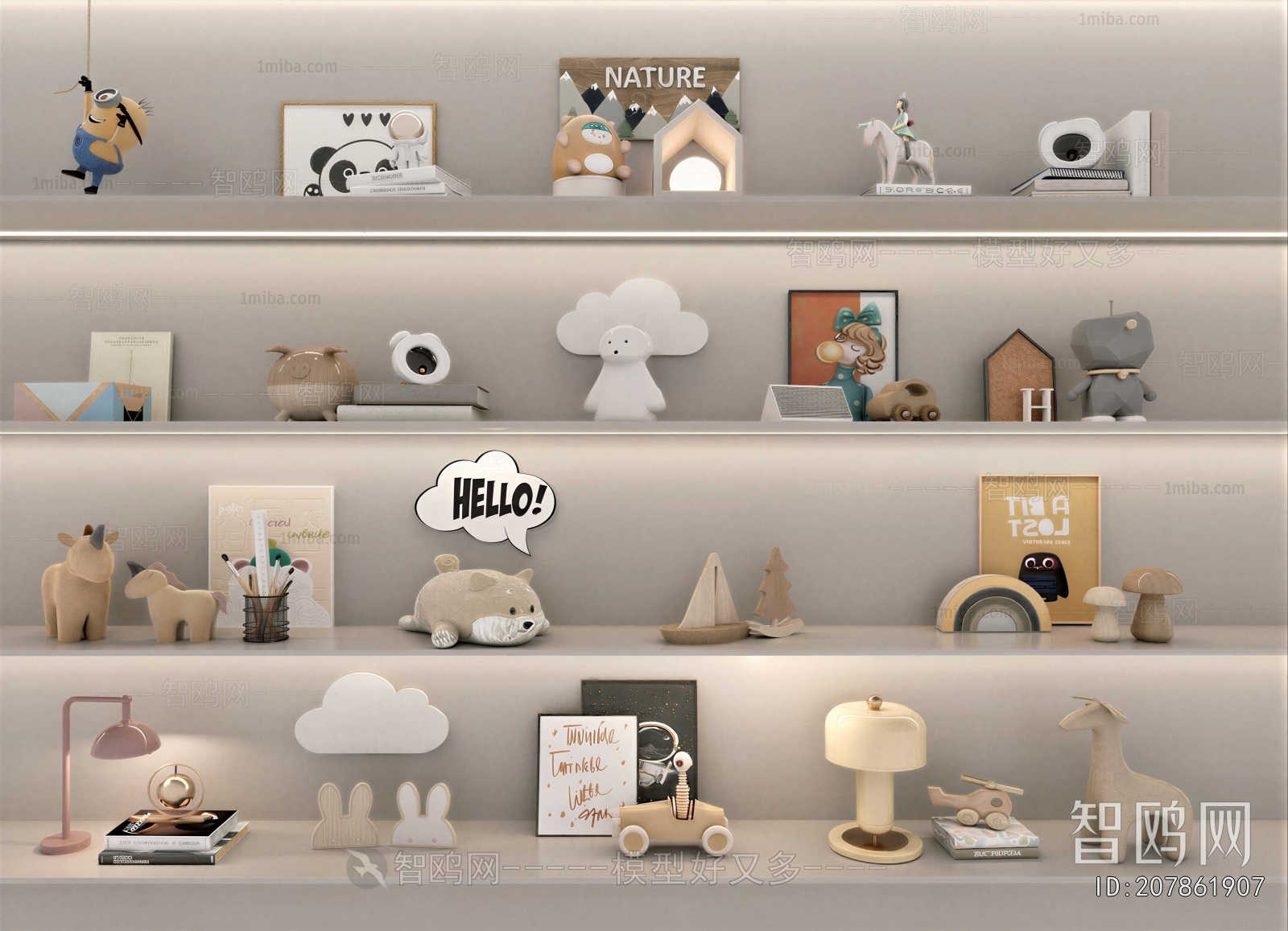 Modern Decorative Set