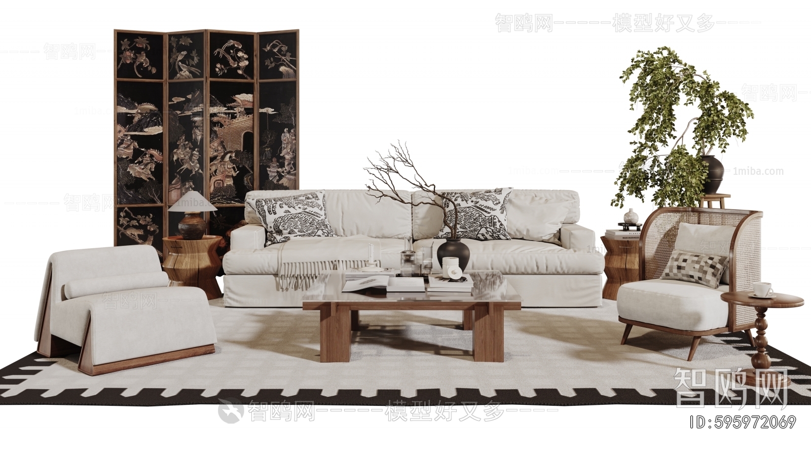 French Style Sofa Combination