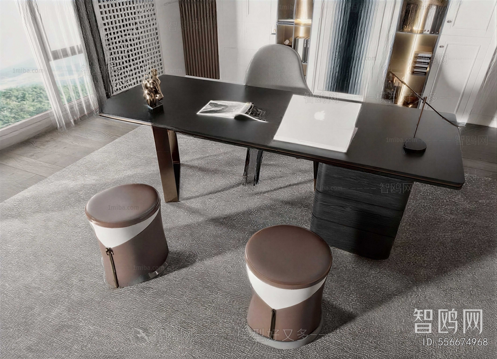 Modern Office Desk And Chair