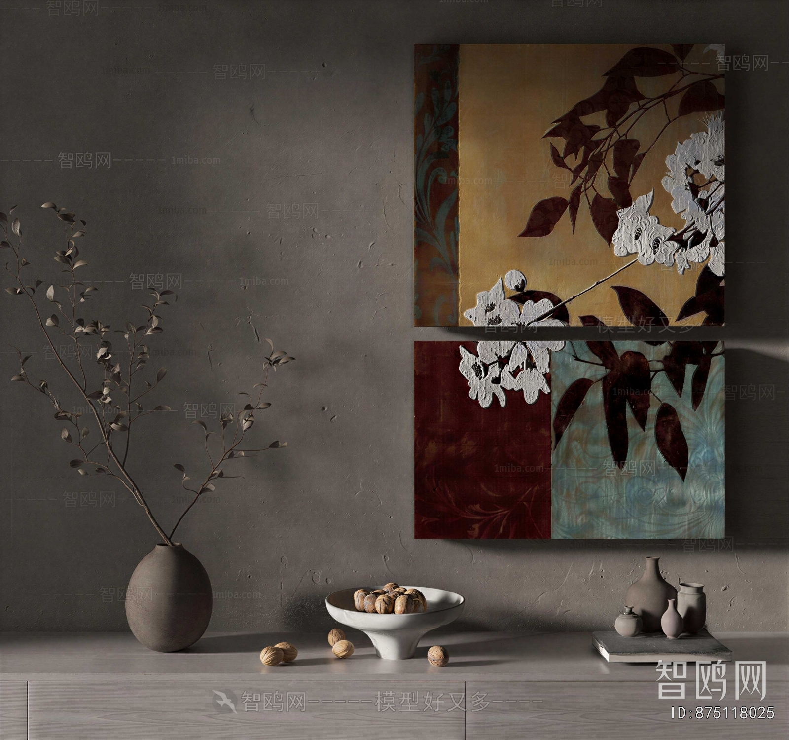 Wabi-sabi Style Painting