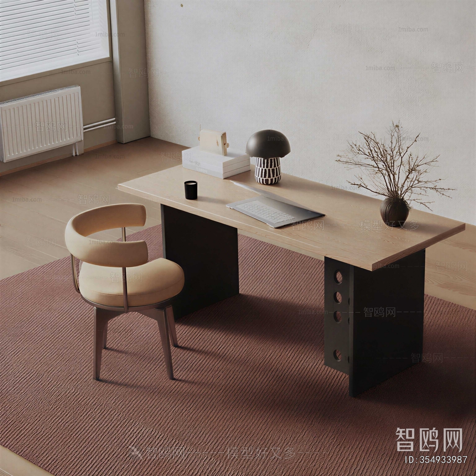 Modern Computer Desk And Chair