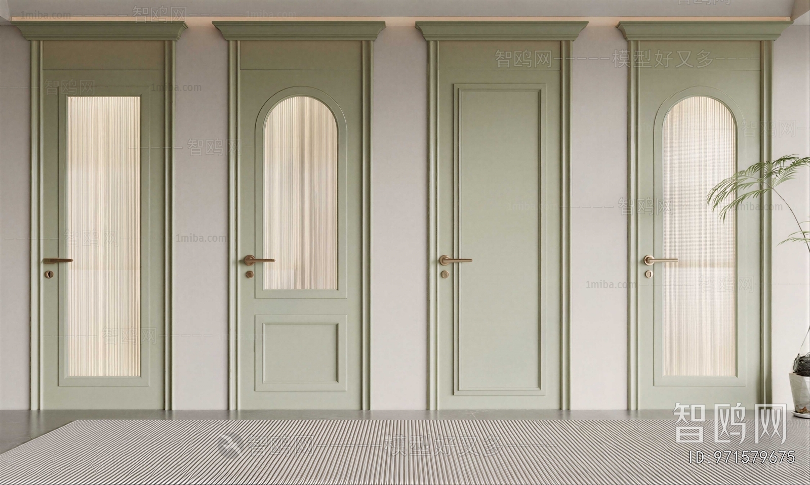 French Style Single Door