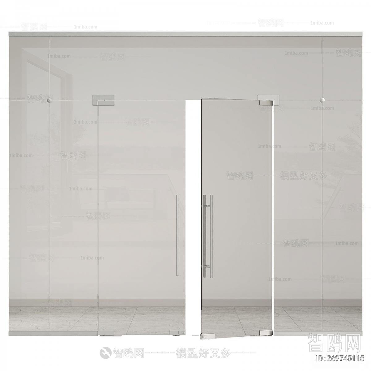 Modern Double Door