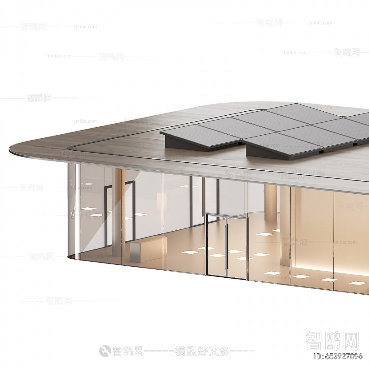 Modern Appearance Of Commercial Building