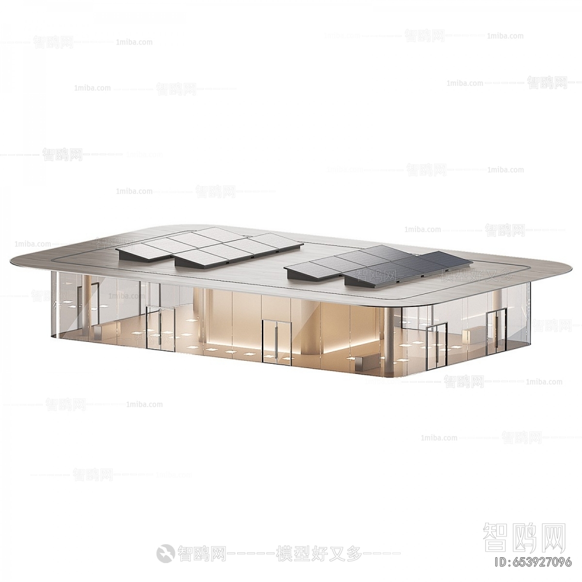 Modern Appearance Of Commercial Building