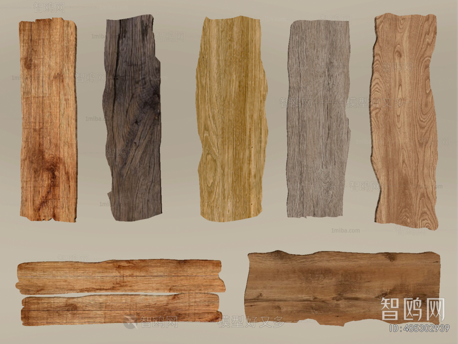 Wabi-sabi Style Wood