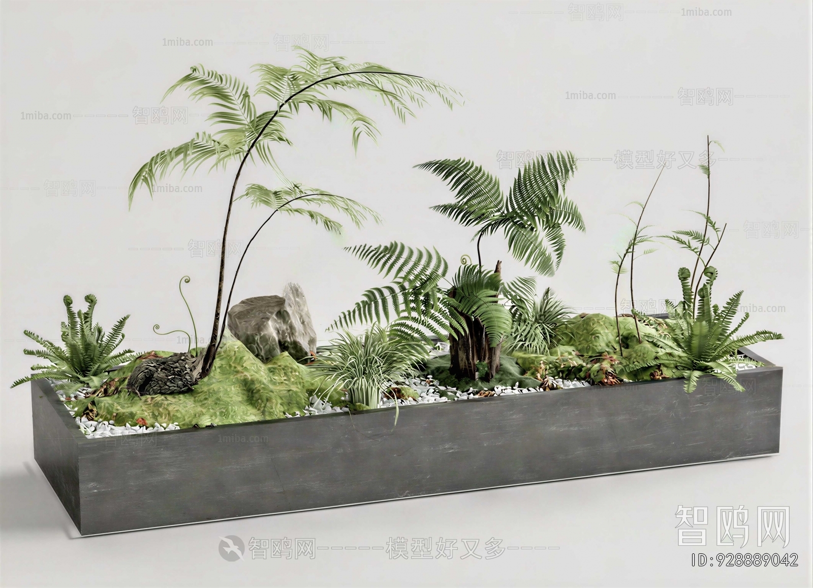 New Chinese Style Plant Landscaping