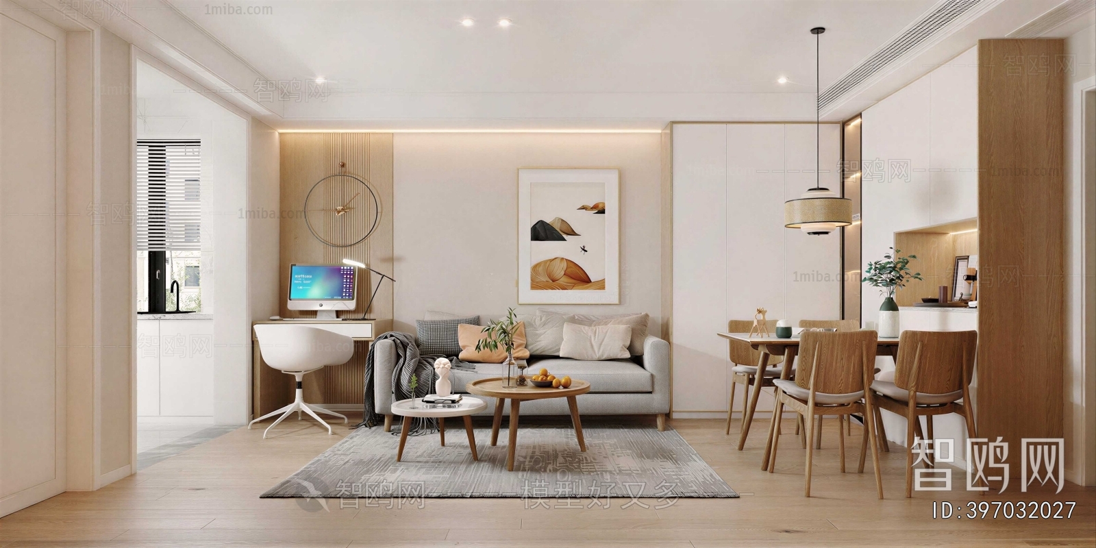 Nordic Style A Living Room