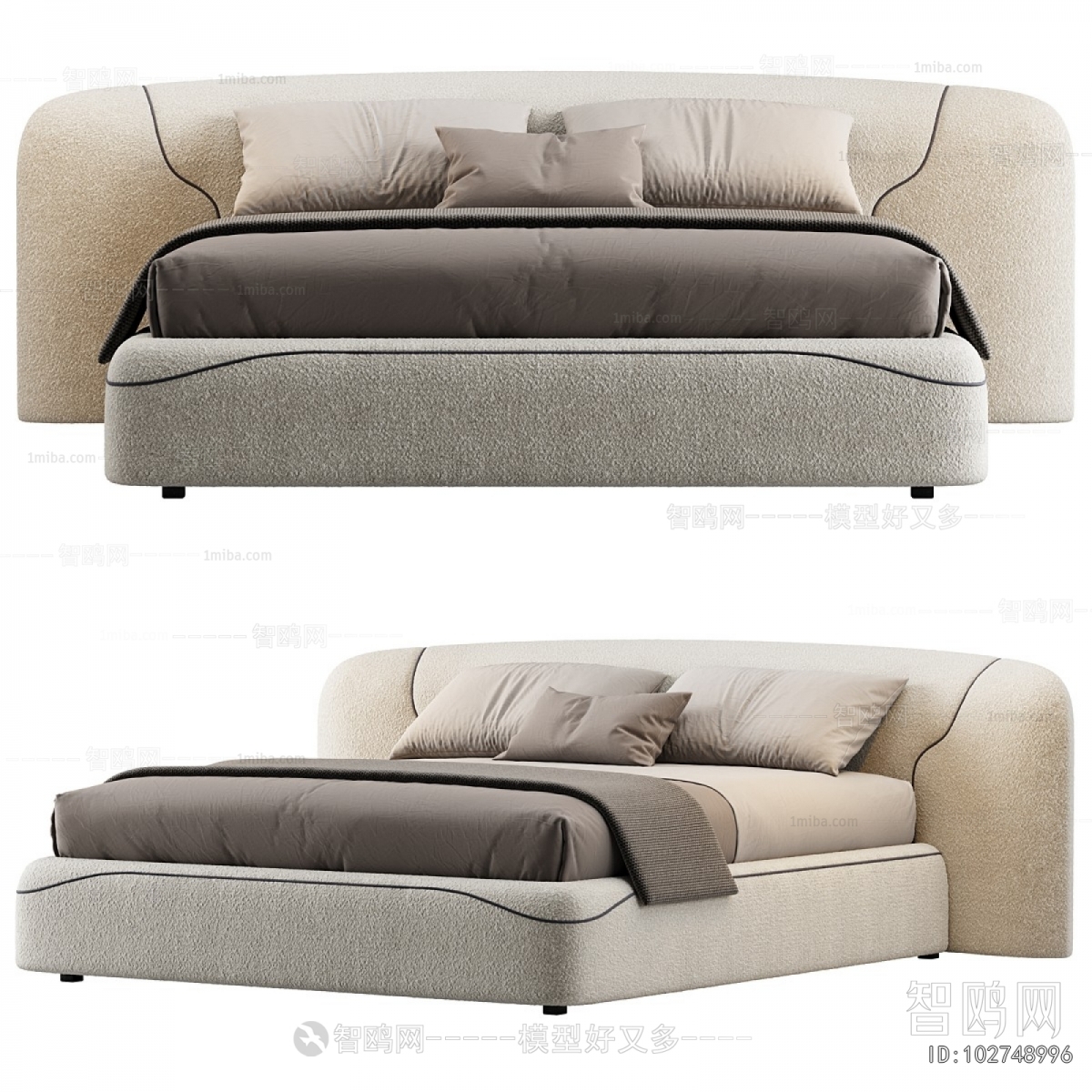 Modern Double Bed