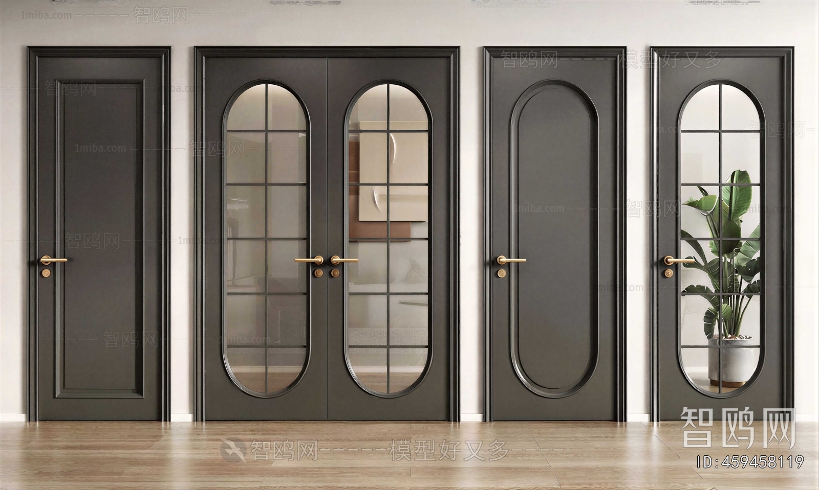 French Style Single Door