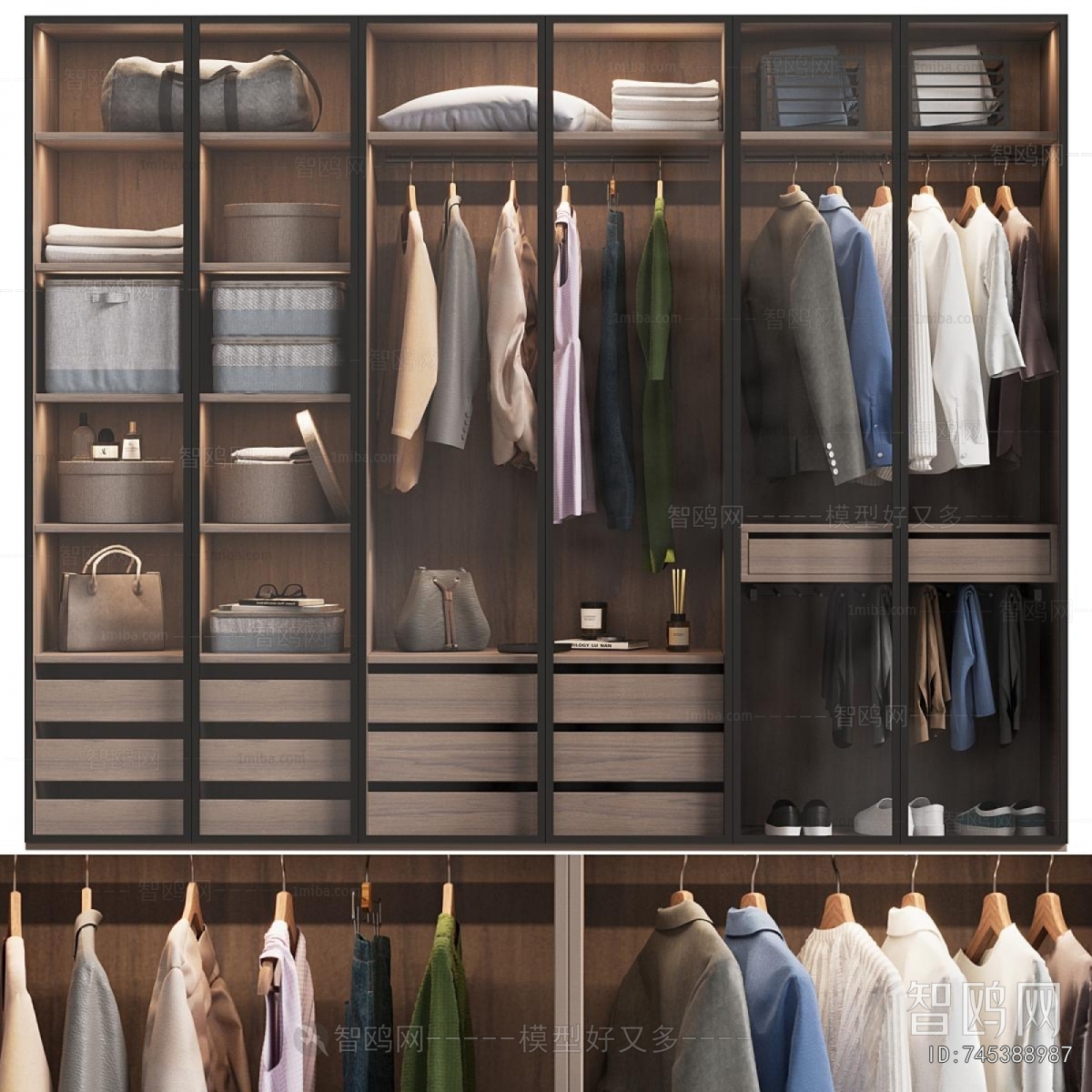 Modern The Wardrobe
