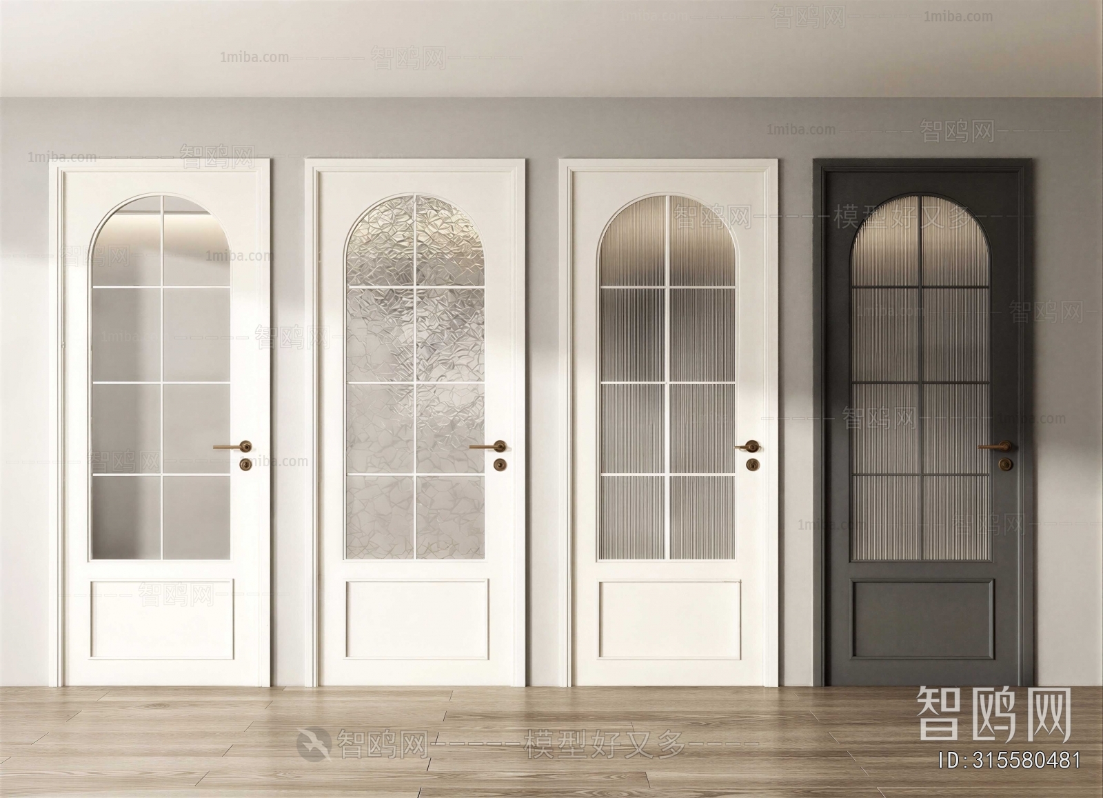 French Style Single Door