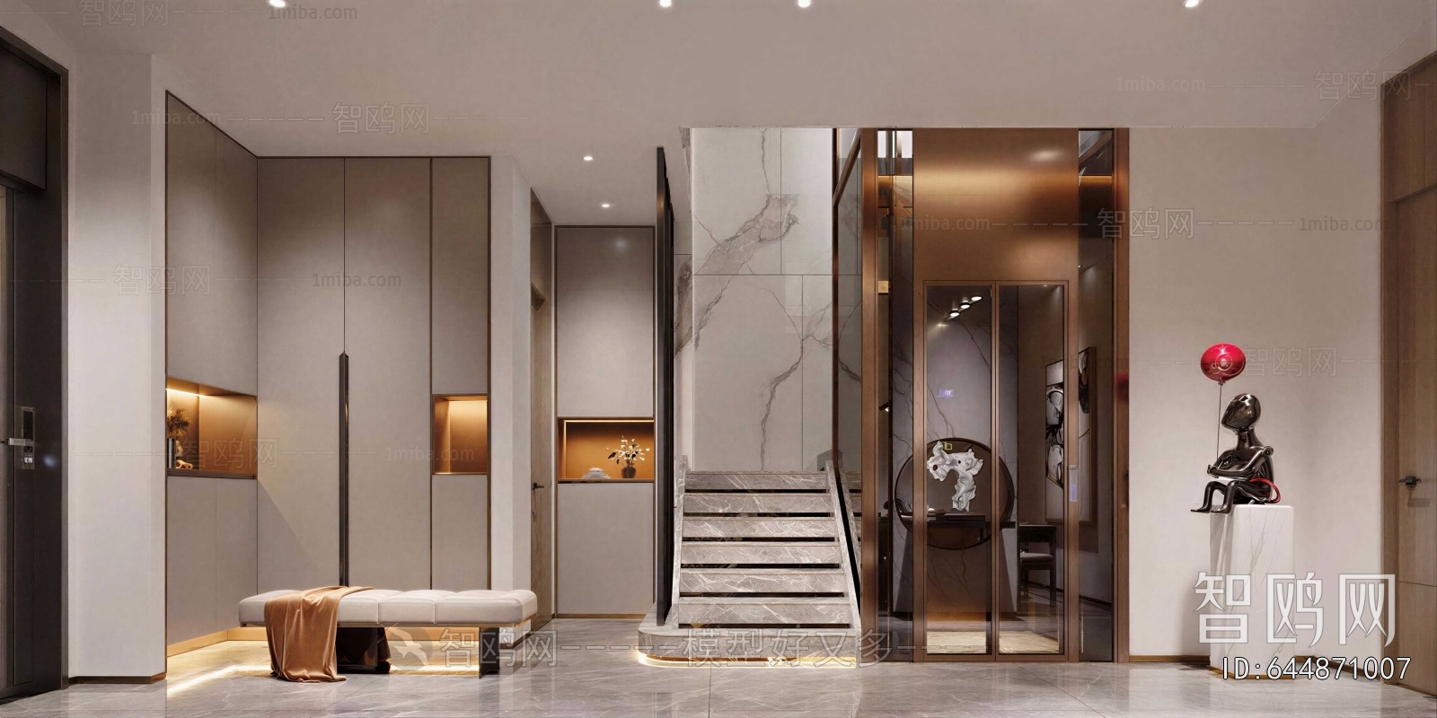 Modern Hallway