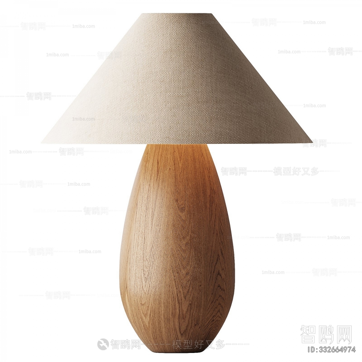Wabi-sabi Style Table Lamp