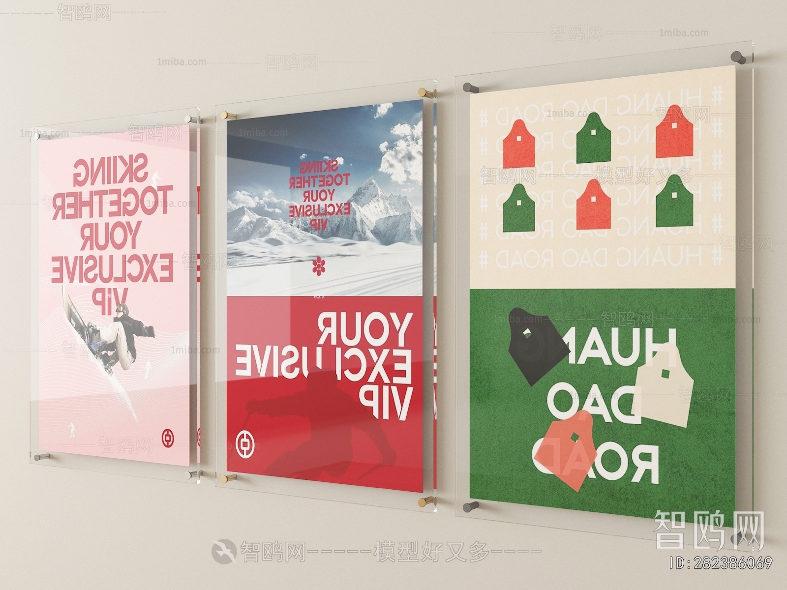 Modern Guide Board/bulletin Board