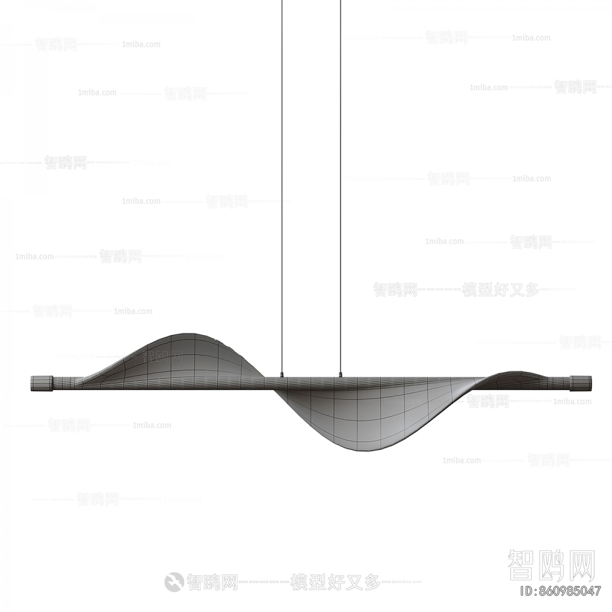 Modern Long Chandelier