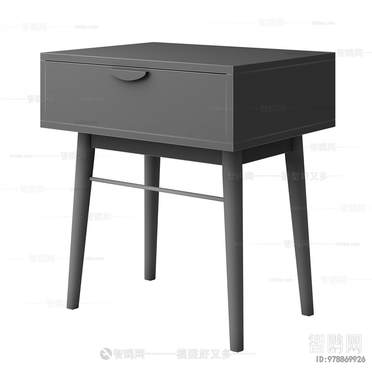 Nordic Style Bedside Cupboard