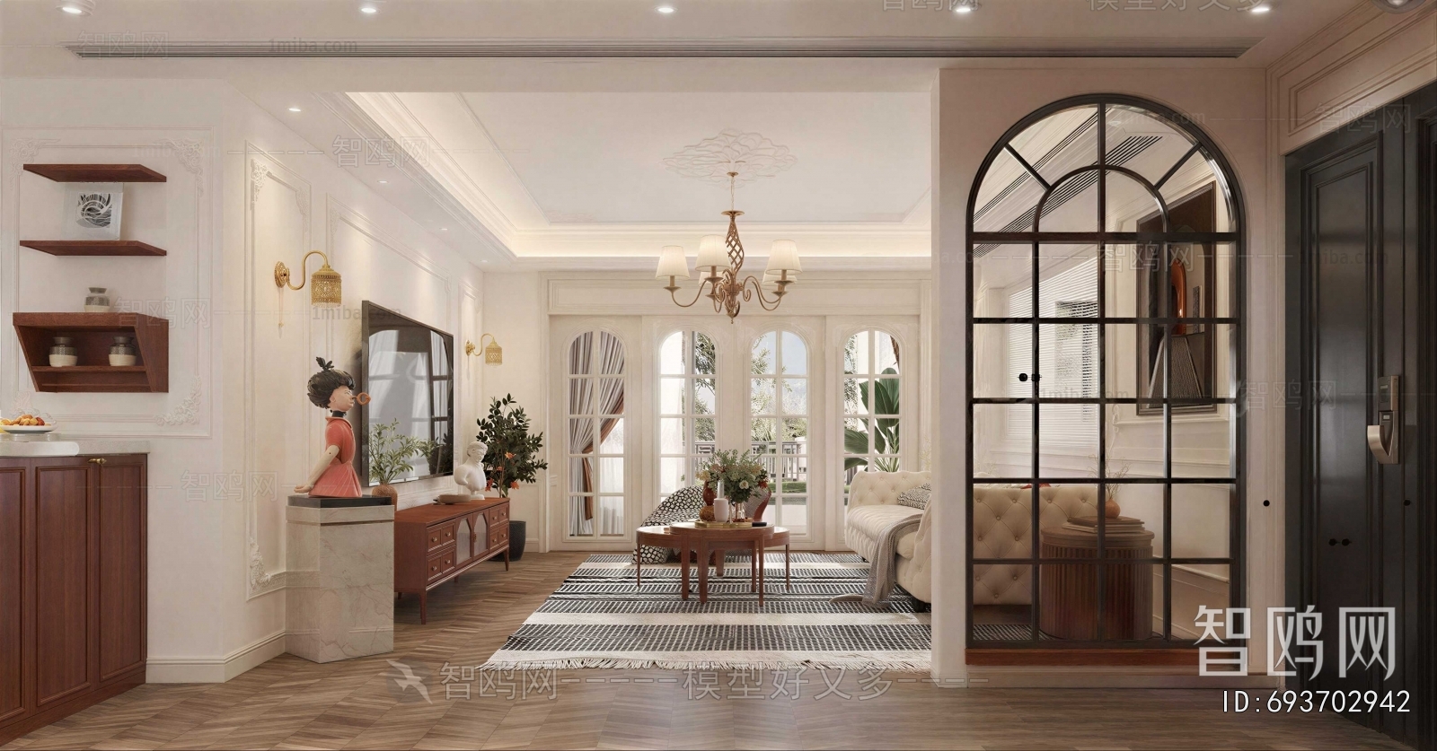 French Style A Living Room