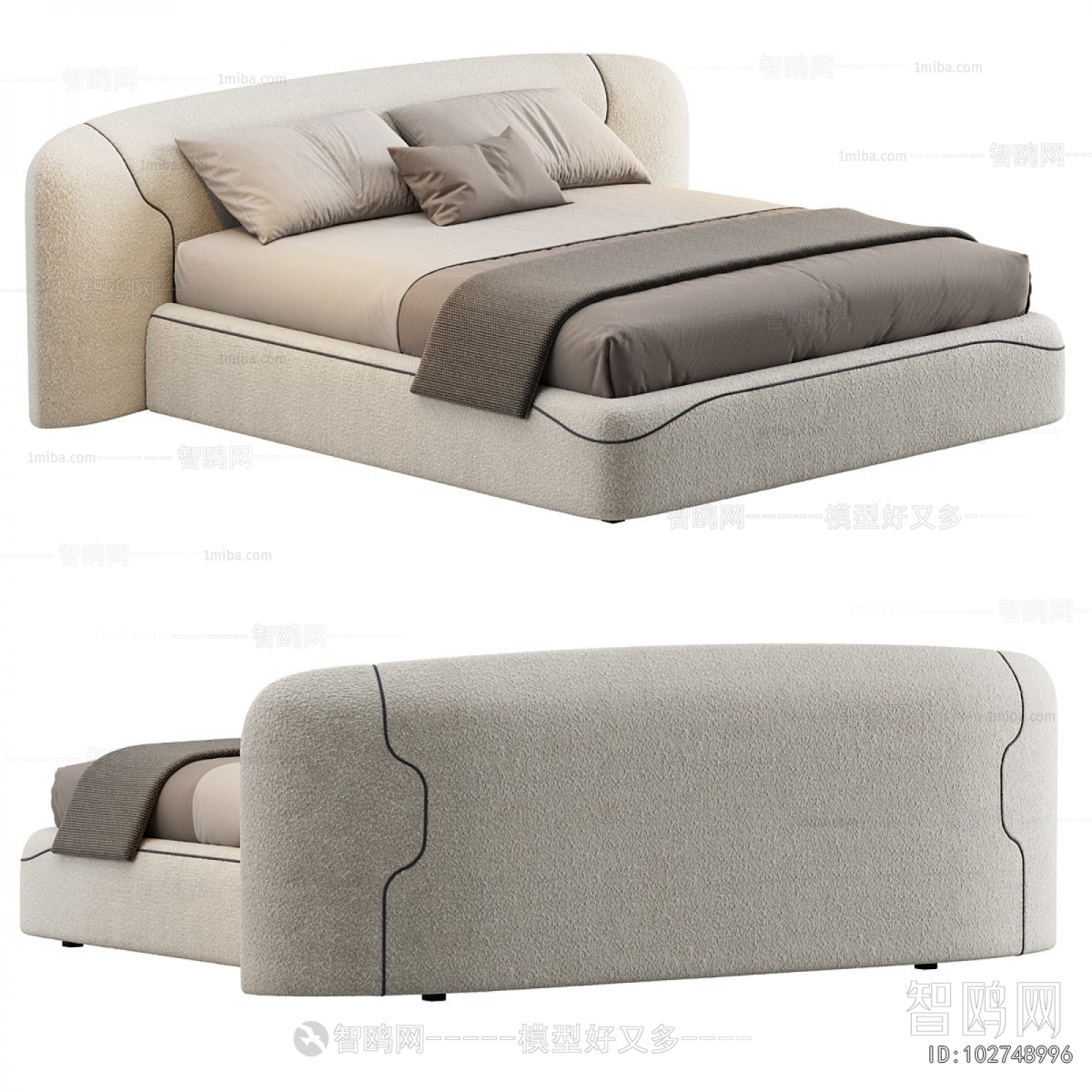 Modern Double Bed