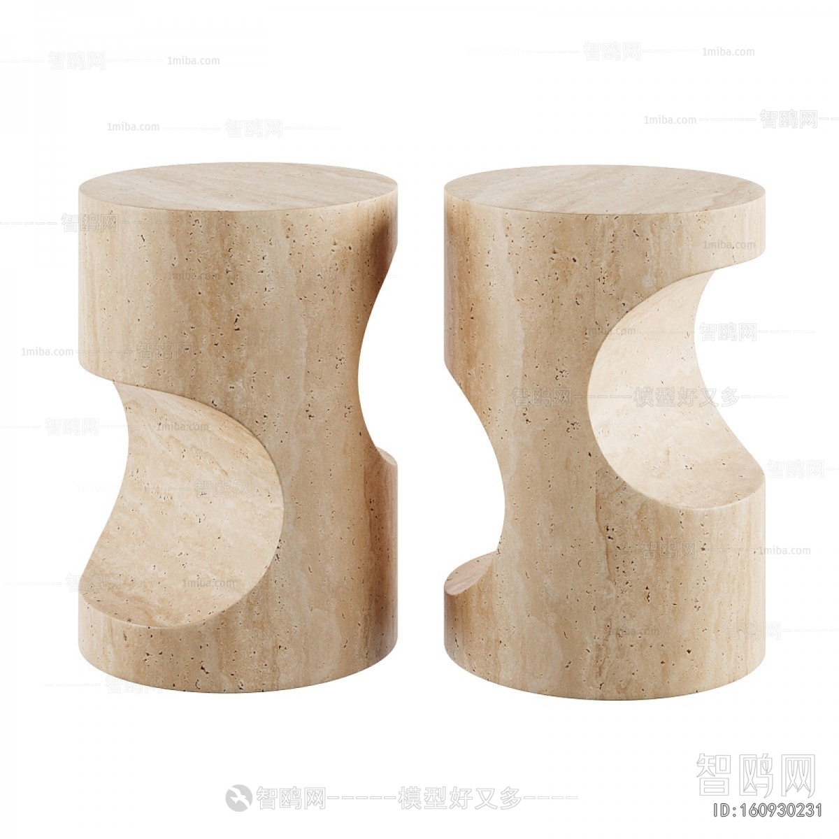 Wabi-sabi Style Side Table/corner Table