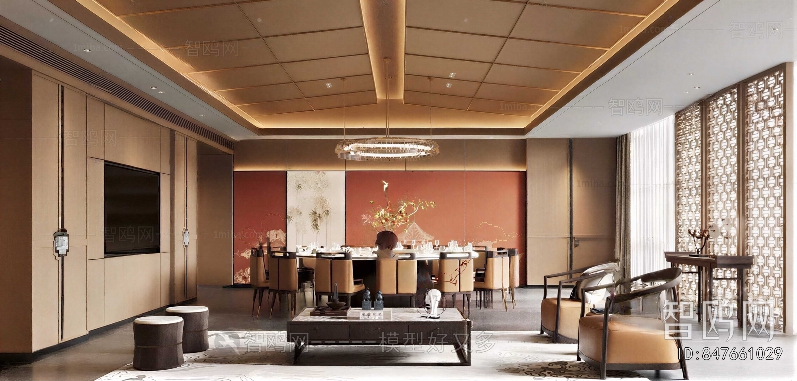 New Chinese Style Restaurant Box