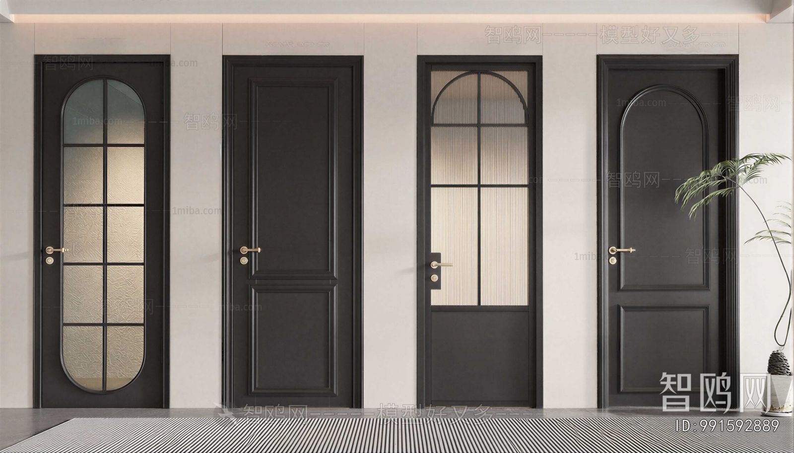 French Style Single Door