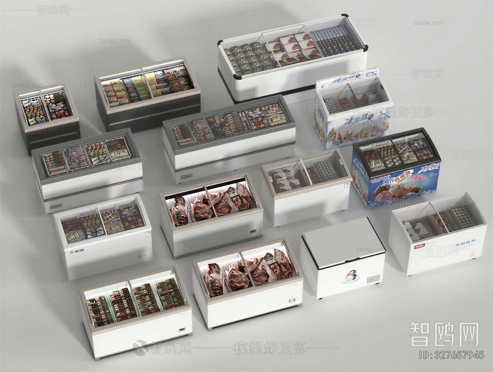 Modern Refrigerator Freezer