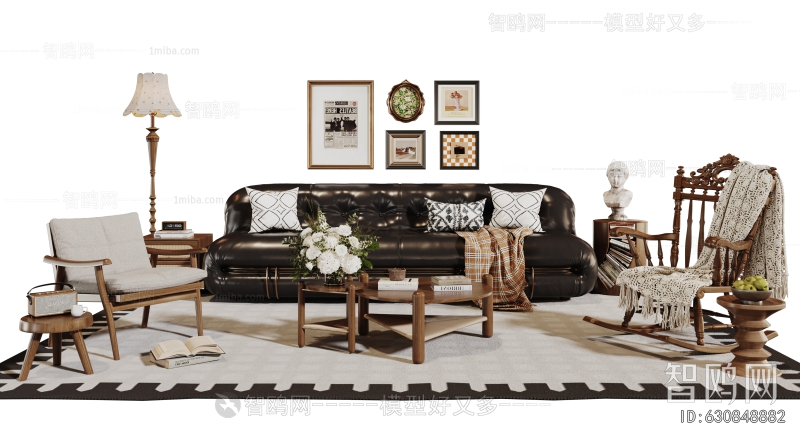 French Style Sofa Combination