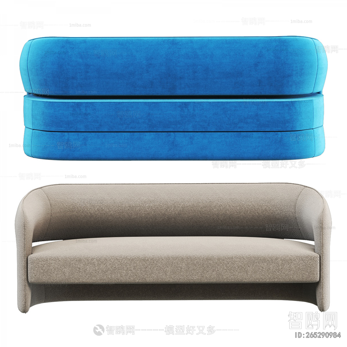 Modern Three-seat Sofa