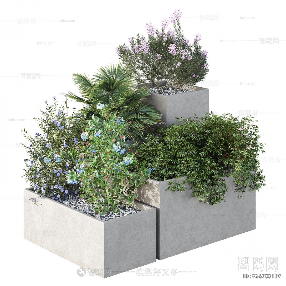 Modern Flower Bed, Flower Bowl, Flower Box