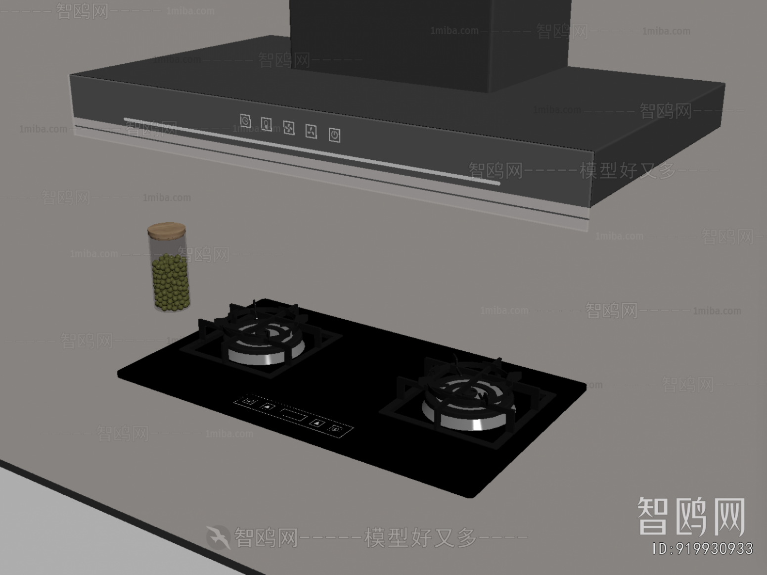 Modern Kitchen Electric Gas Range