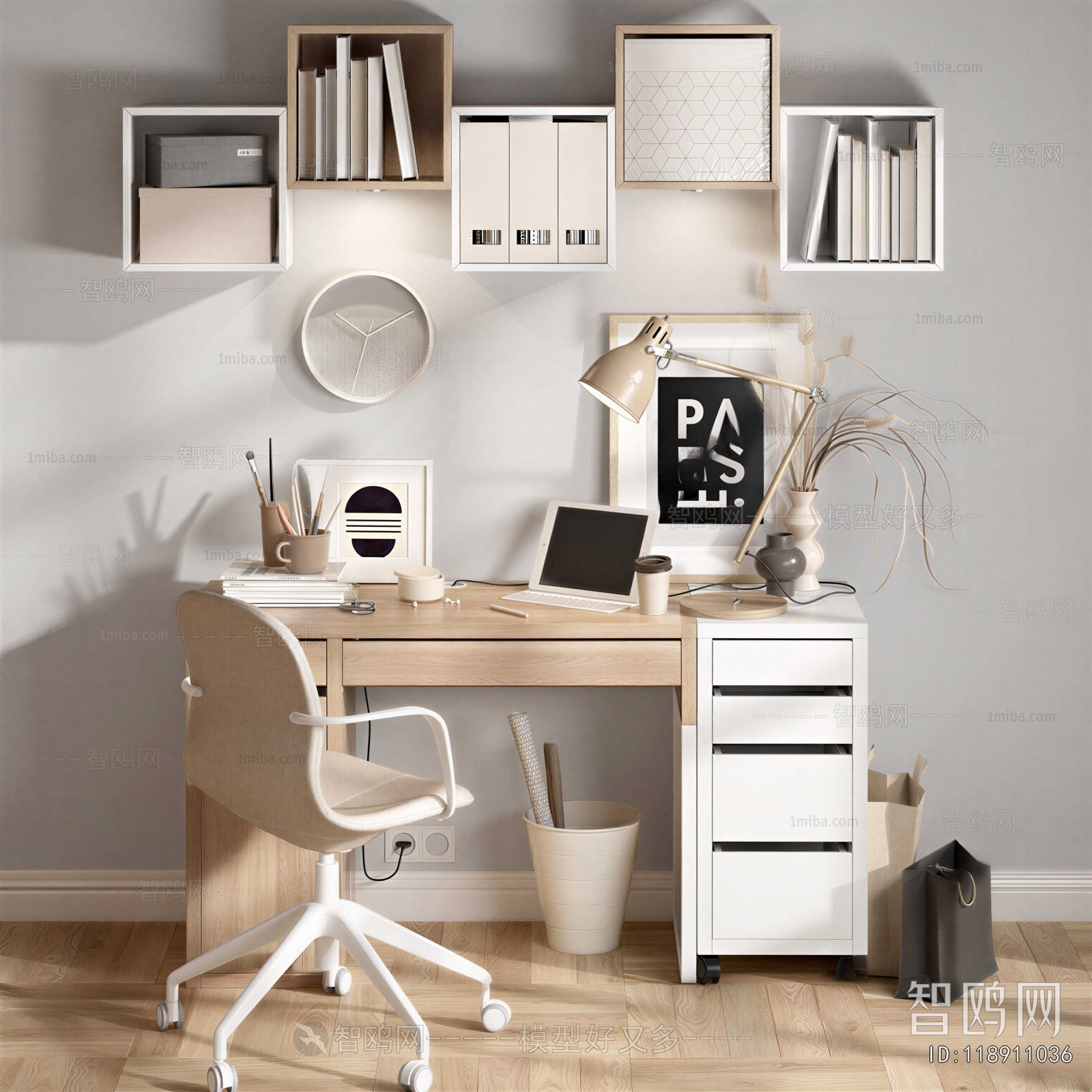 Modern Computer Desk And Chair