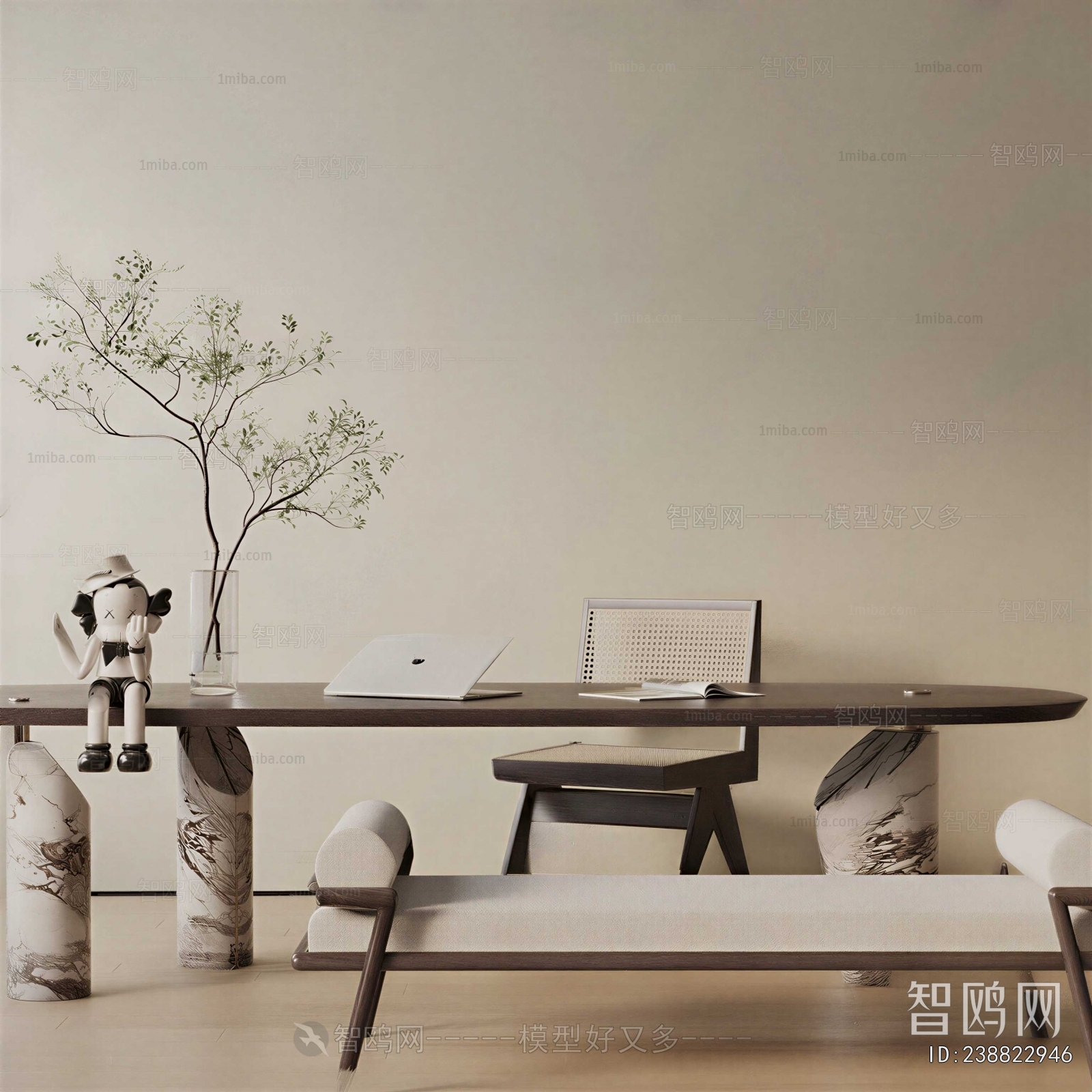 Modern Computer Desk And Chair