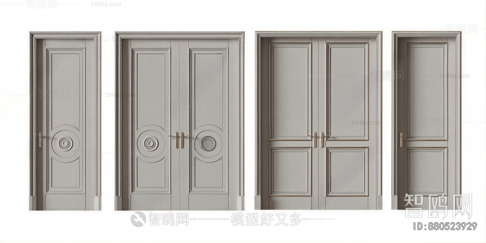 Modern Double Door