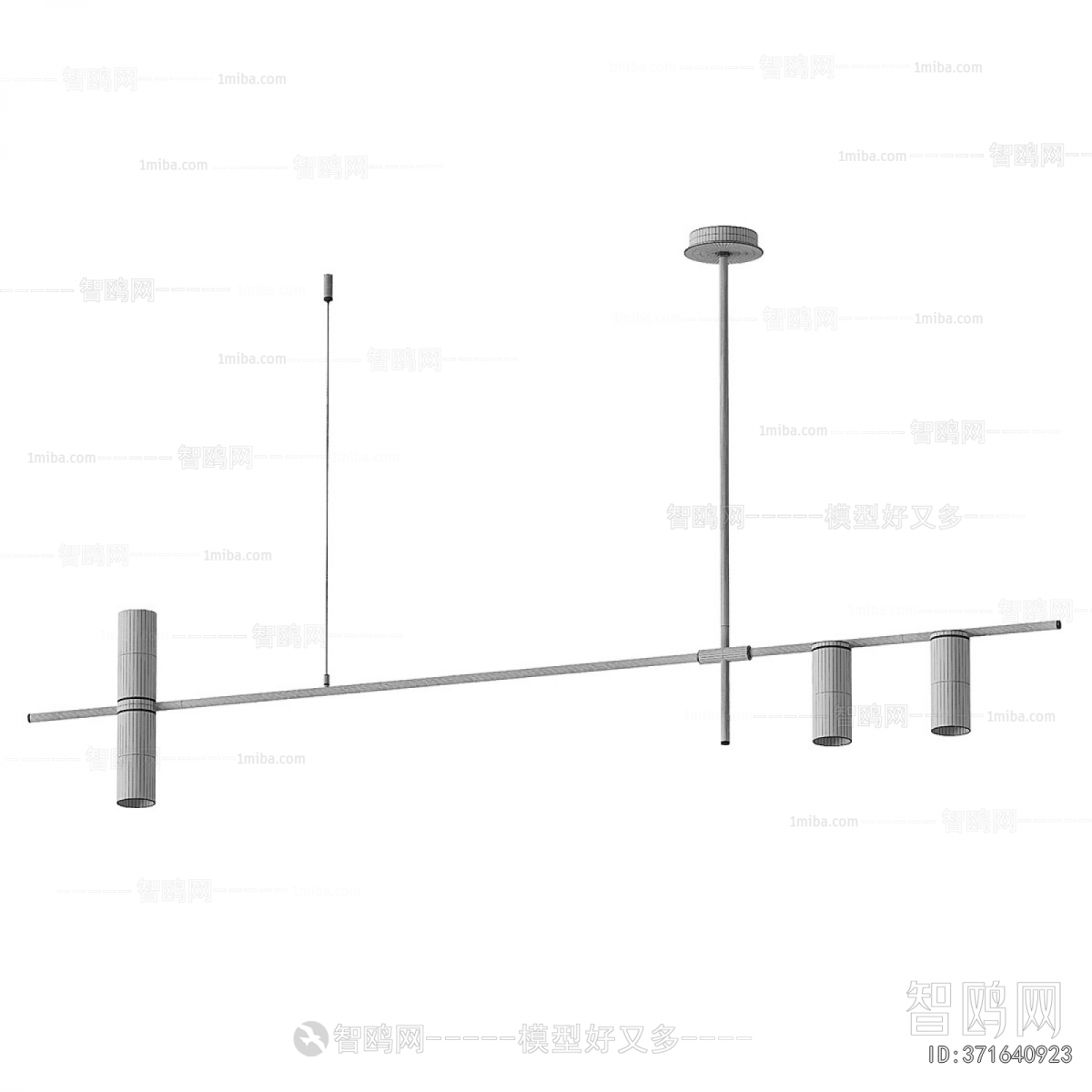 Modern Long Chandelier