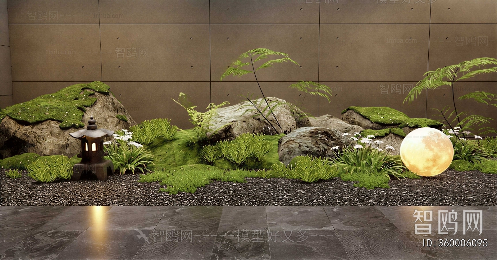 New Chinese Style Plant Landscaping