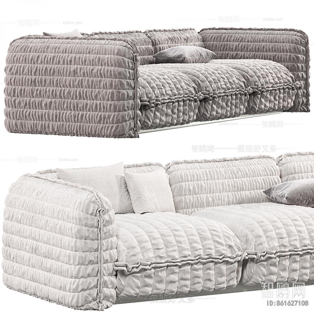 Modern Three-seat Sofa