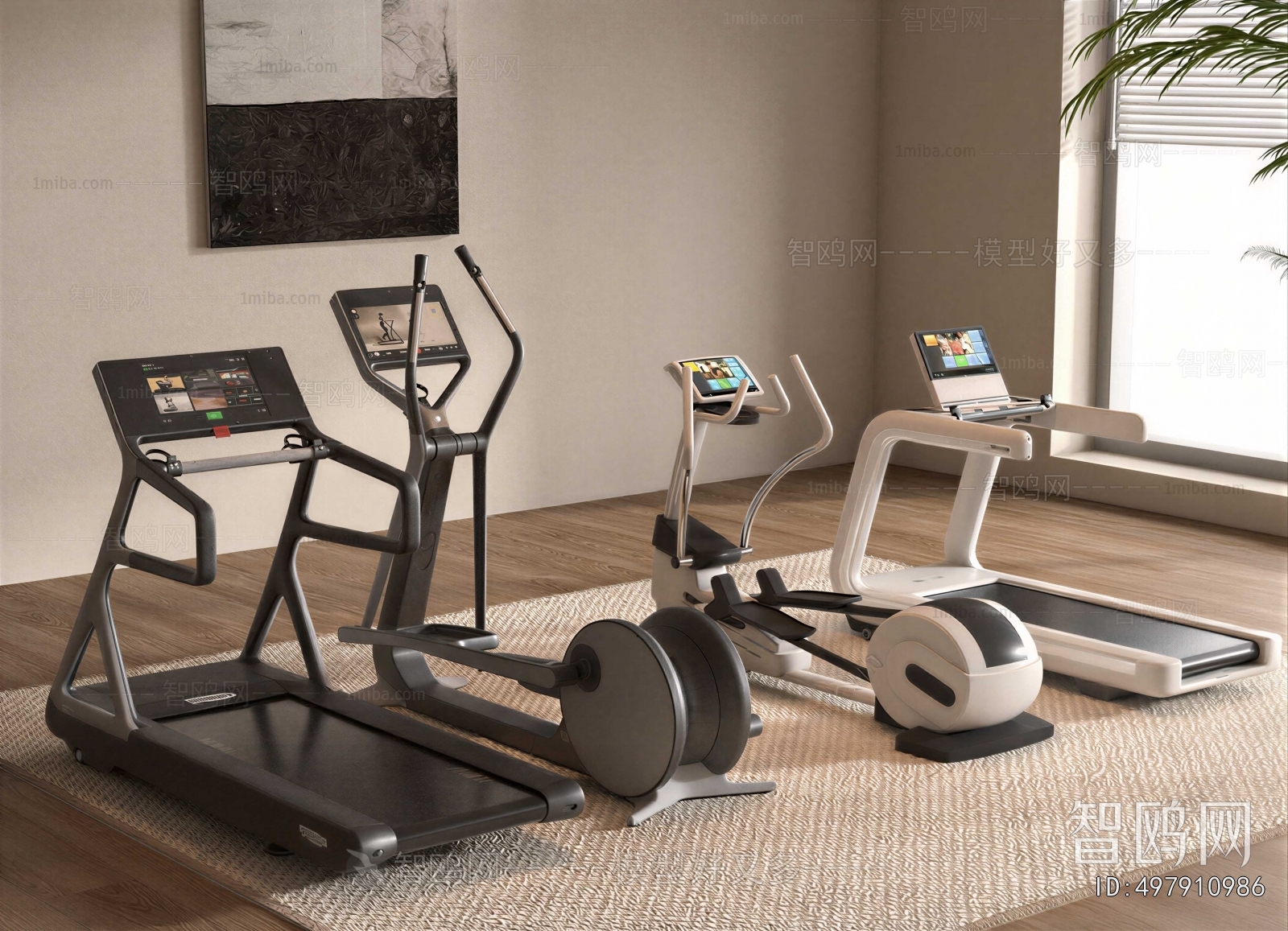 Modern Fitness Equipment