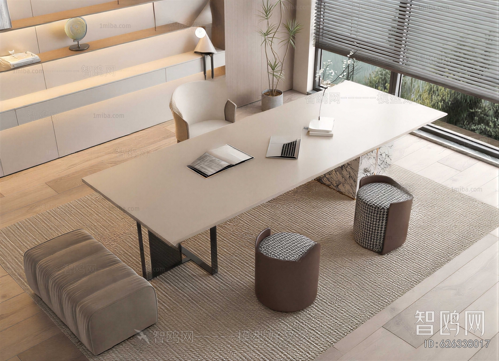 Modern Computer Desk And Chair