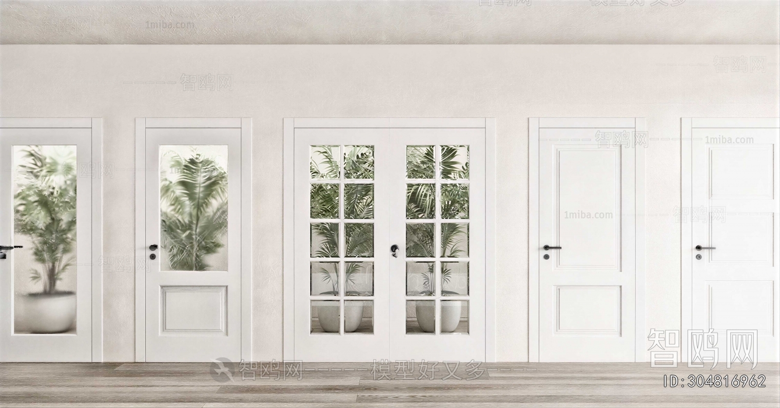 French Style Double Door