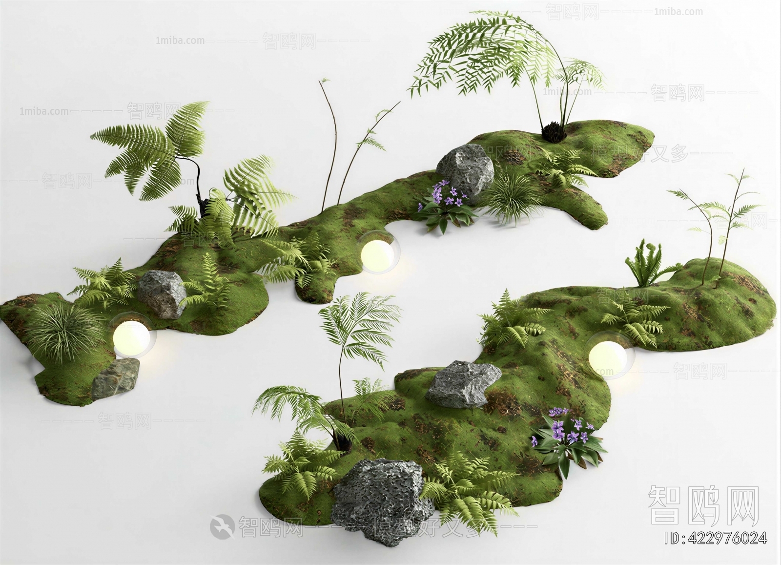 Modern Rockery Waterscape