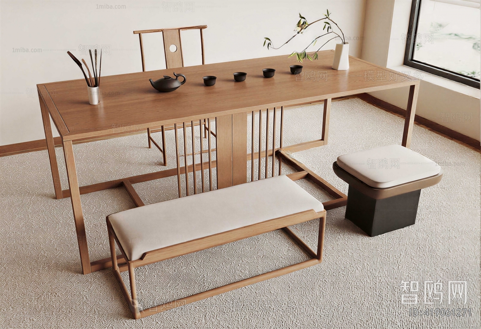 New Chinese Style Tea Tables And Chairs