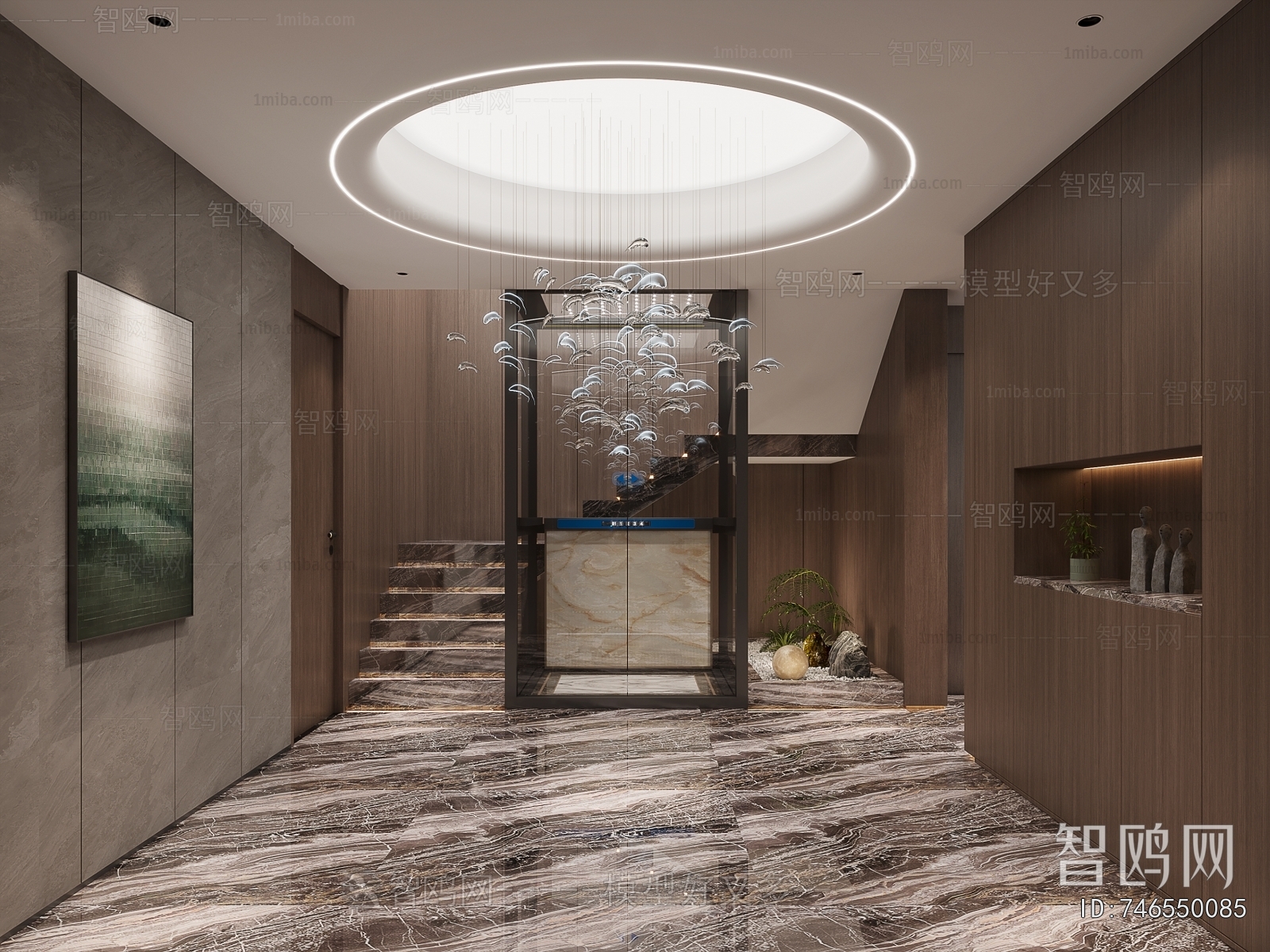 Modern Hallway