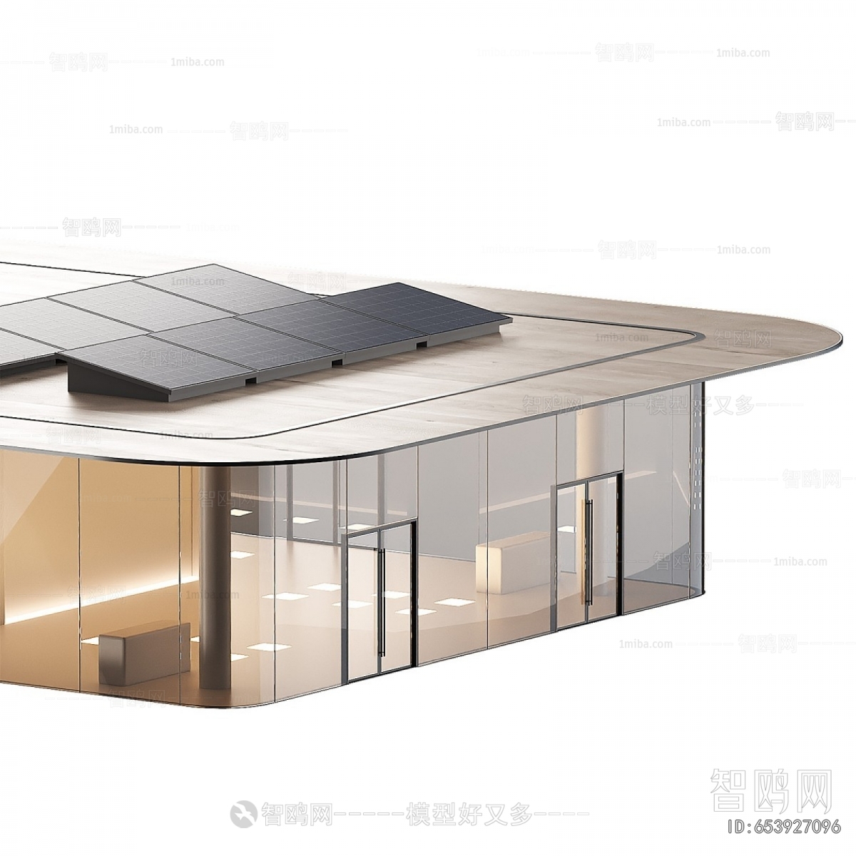 Modern Appearance Of Commercial Building