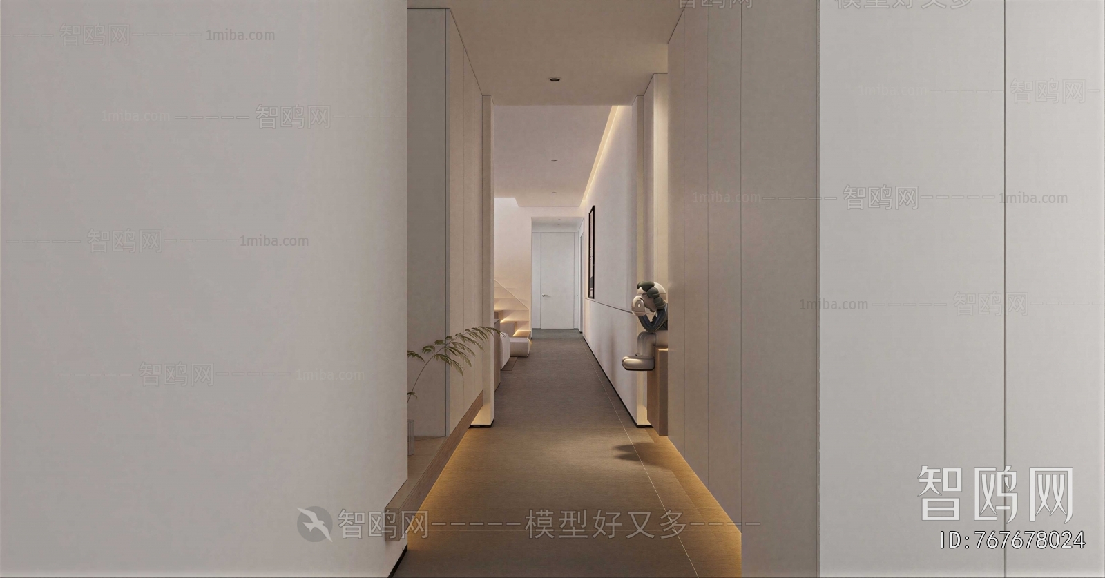Modern Hallway