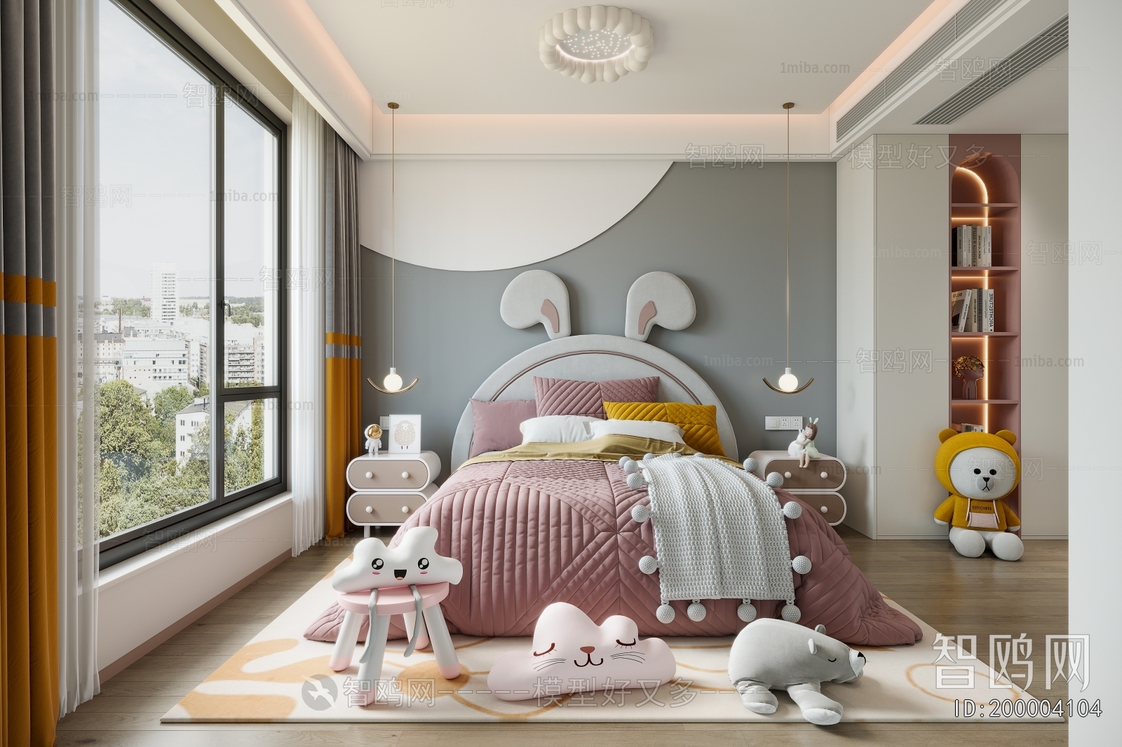 Modern Girl's Room Daughter's Room