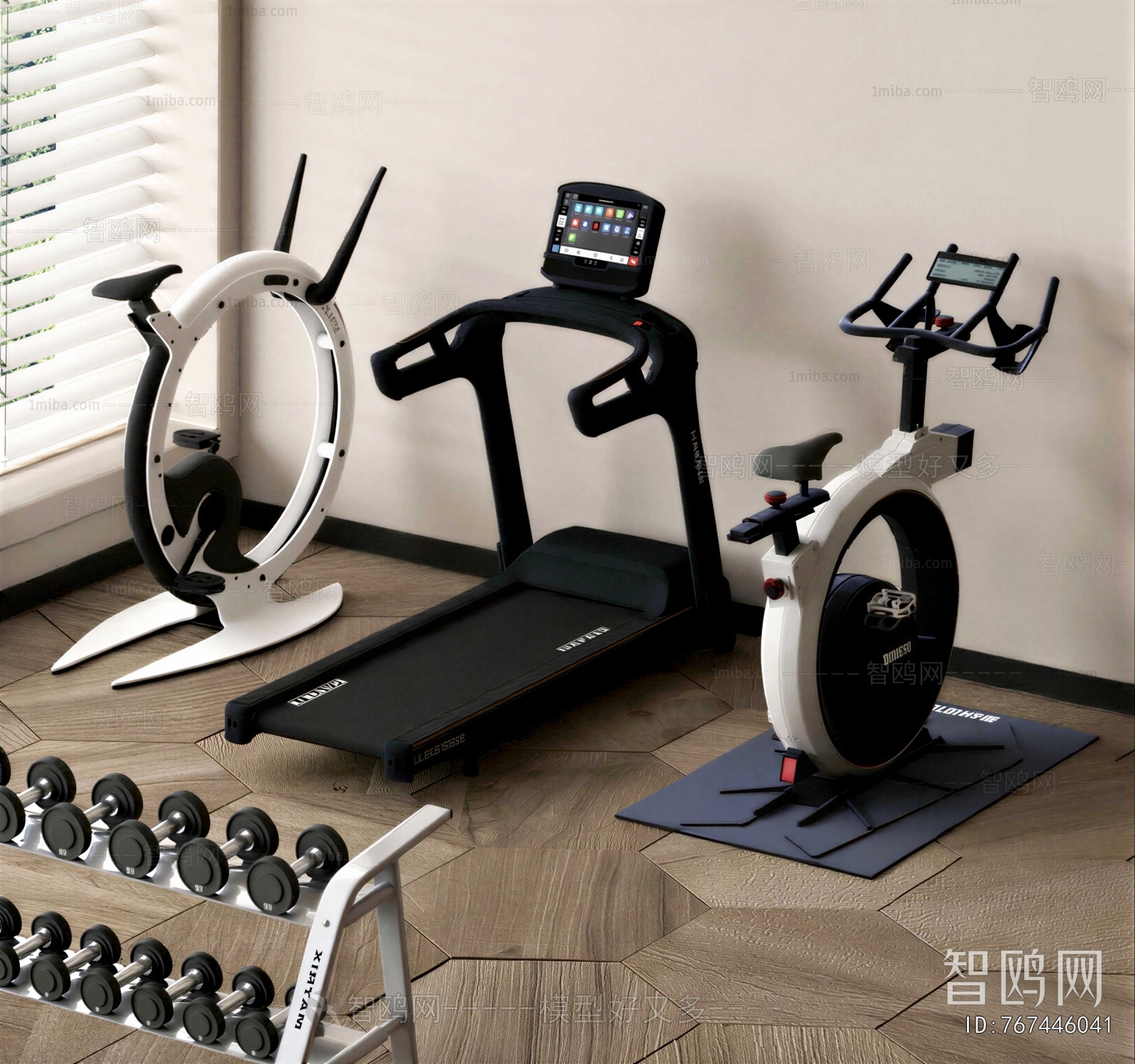 Modern Fitness Equipment