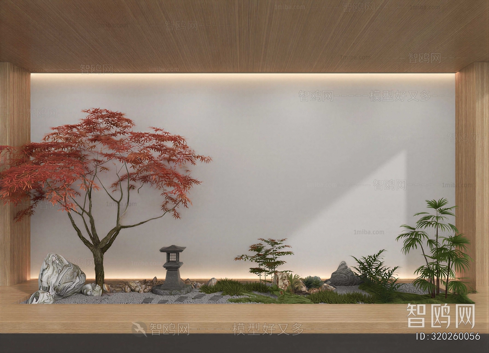 New Chinese Style Plant Landscaping