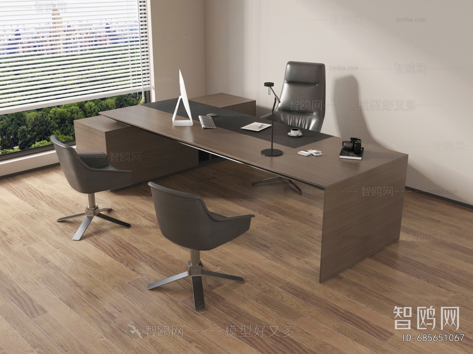 Modern Office Desk And Chair